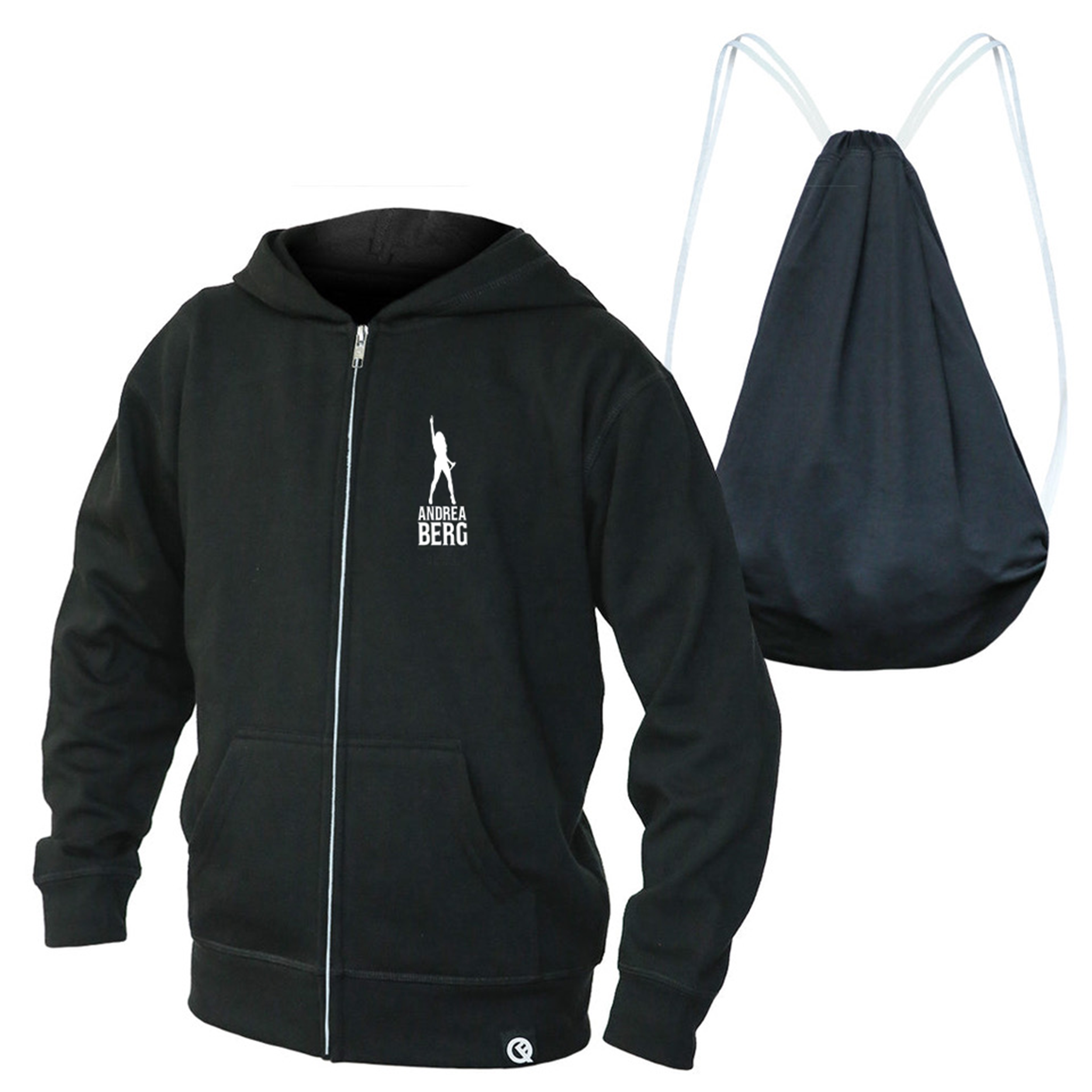 Andrea Berg – 2-in-1 Sweat-Jacke „Since 1992“ mit Rucksackfunktion