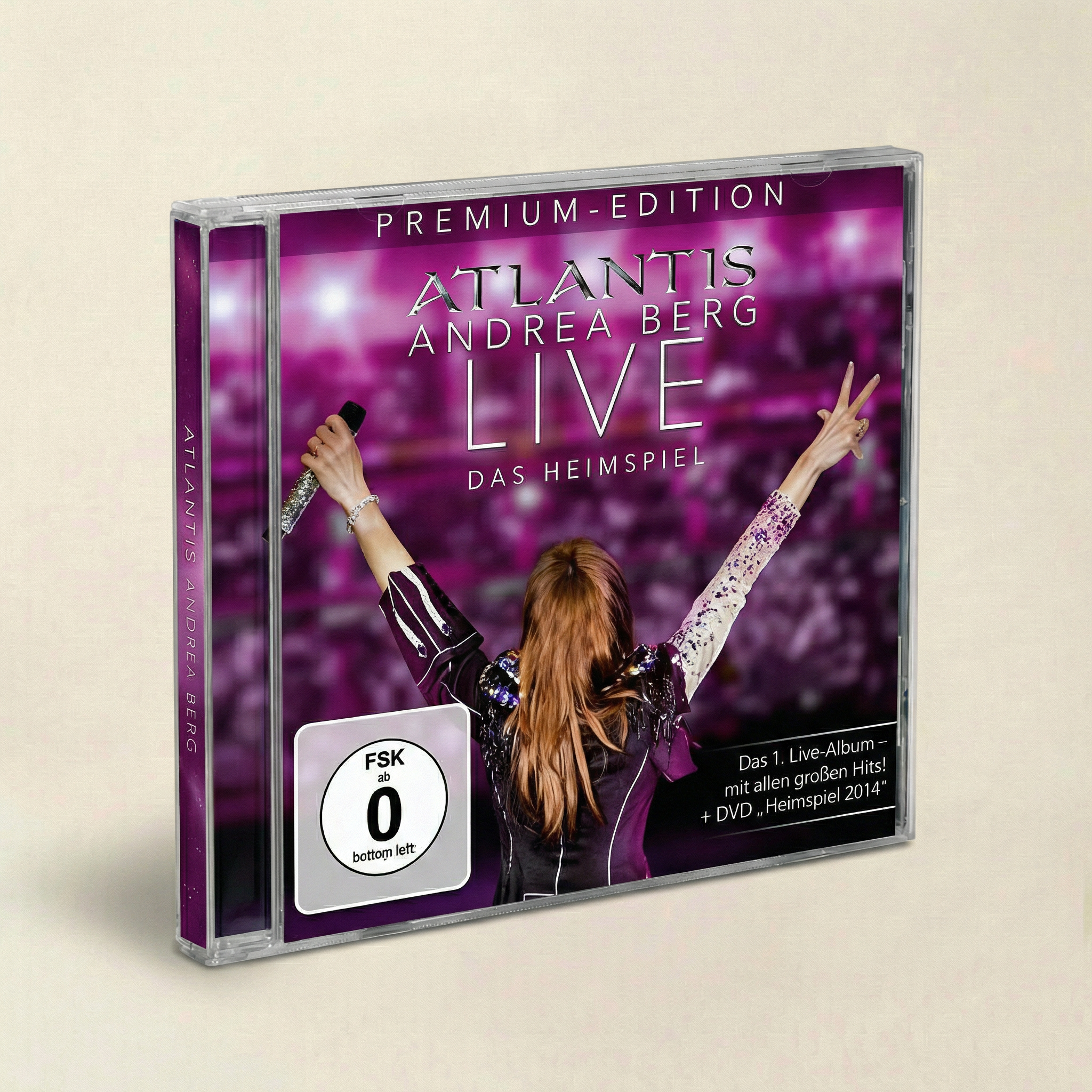 Atlantis Andrea Berg Live Premium - Das Heimspiel (CD+DVD)