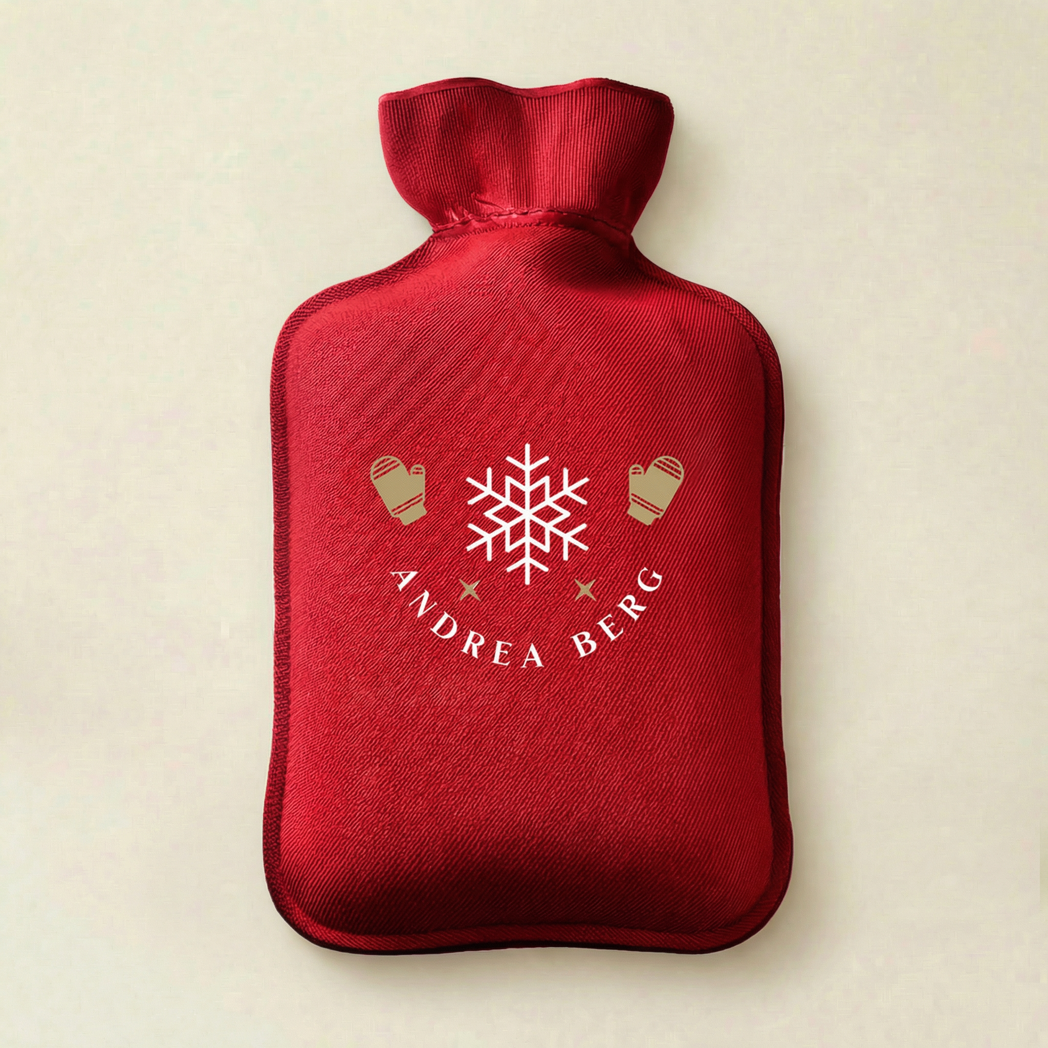 Andrea Berg Wärmeflasche – Weihnachtsmotiv