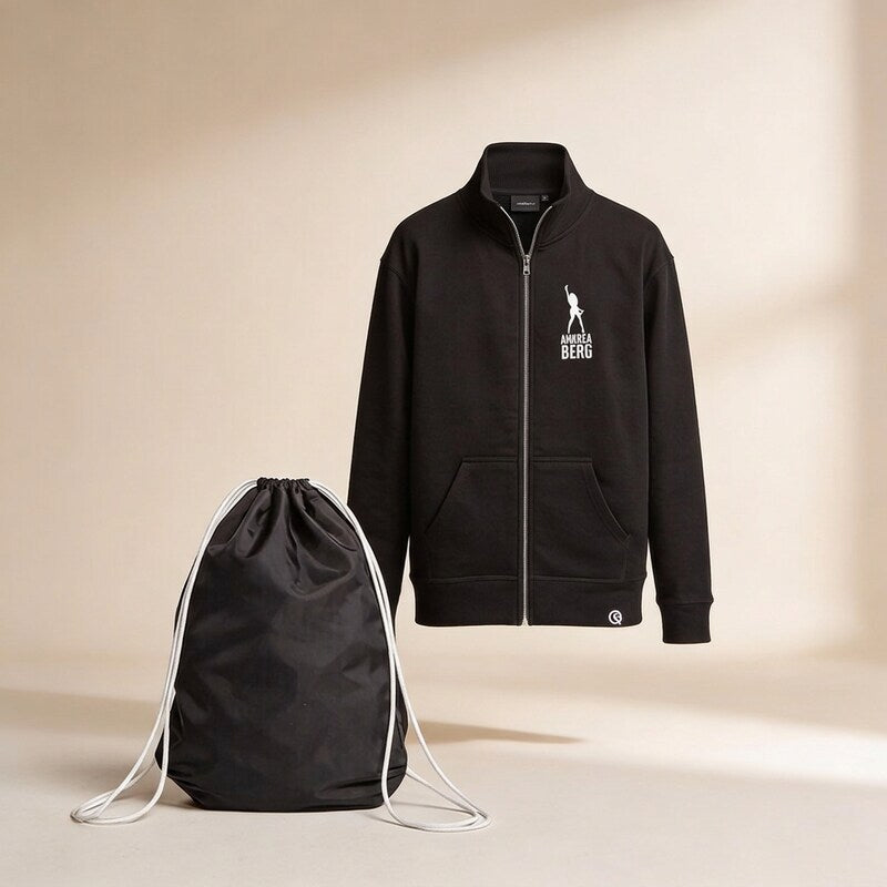 Andrea Berg – 2-in-1 Sweat-Jacke „Since 1992“ mit Rucksackfunktion