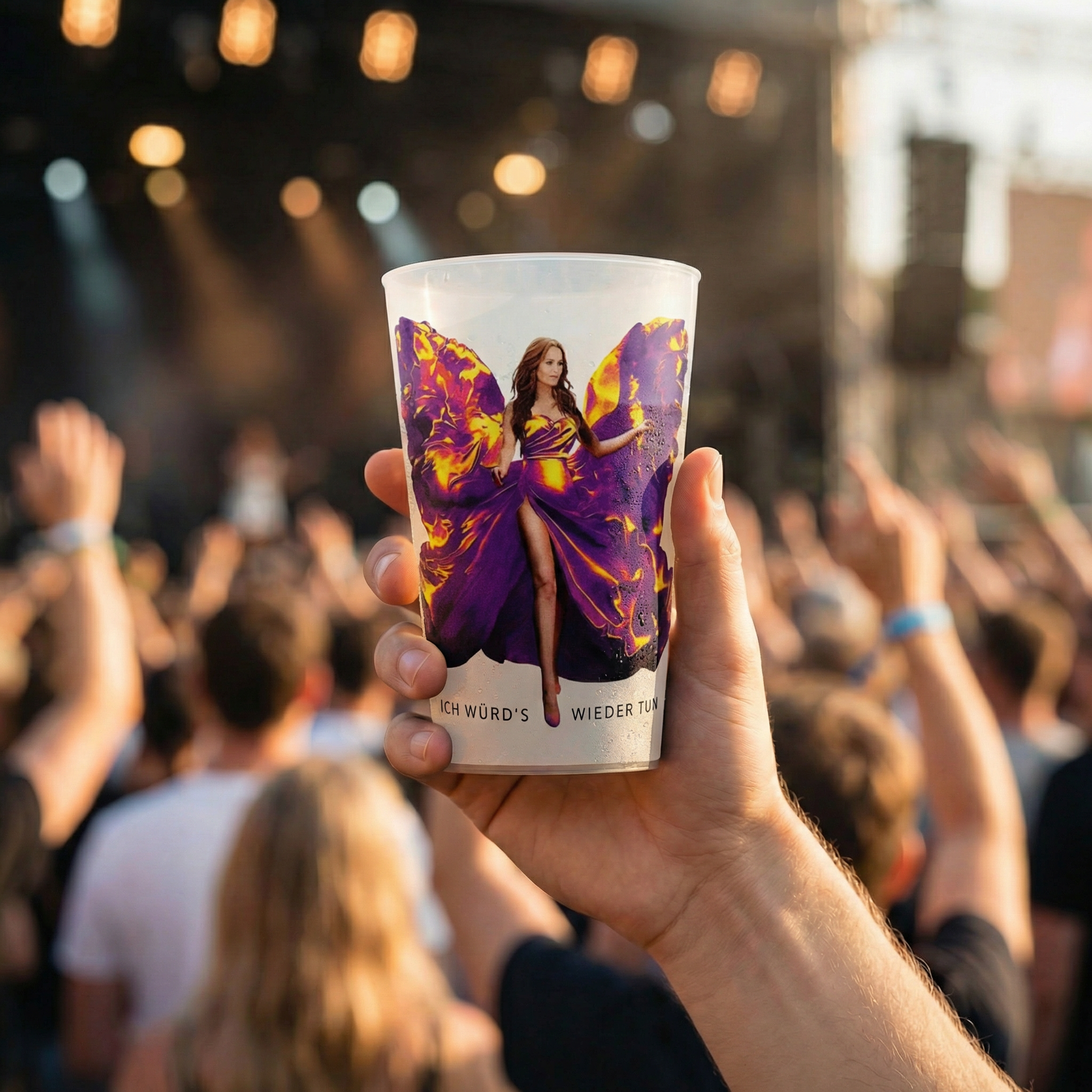 Andrea Berg Becher " Ich würds wieder tun"