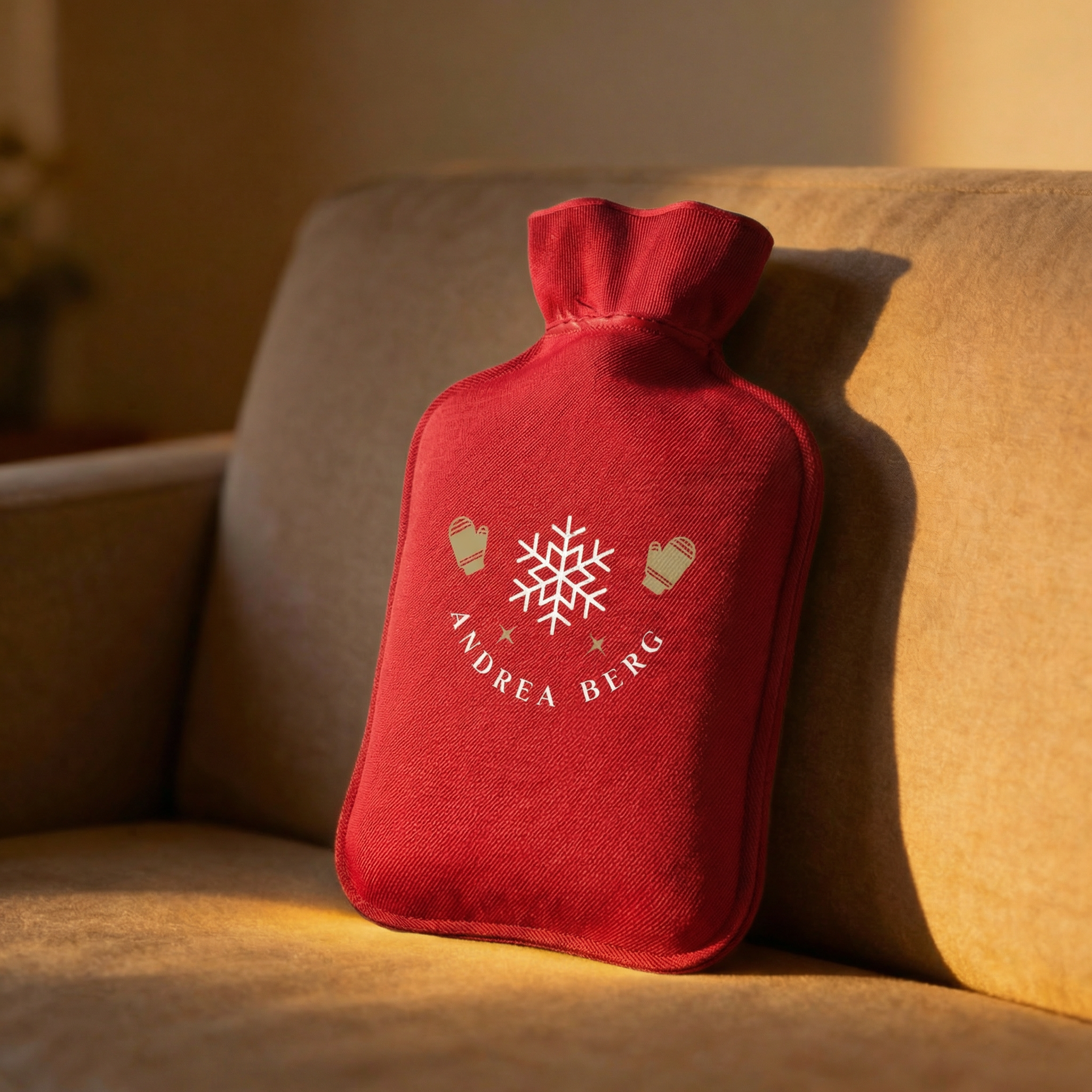 Andrea Berg Wärmeflasche – Weihnachtsmotiv