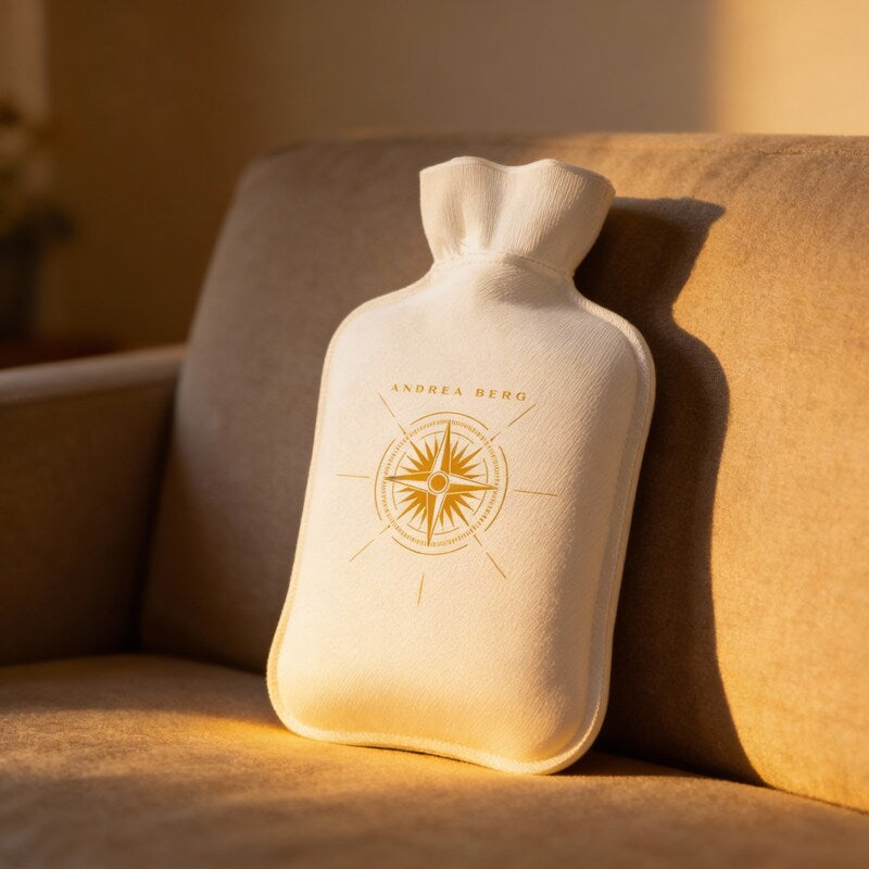 Andrea Berg Wärmeflasche – Kompass Motiv