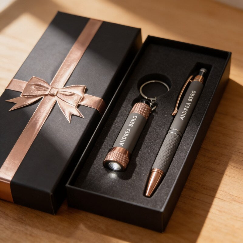 Andrea Berg - Kugelschreiber Set mit Taschenlampe
