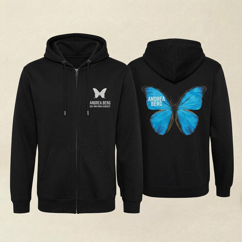 Das Hautnah- Konzert (Schmetterling) Zip-Hoodie