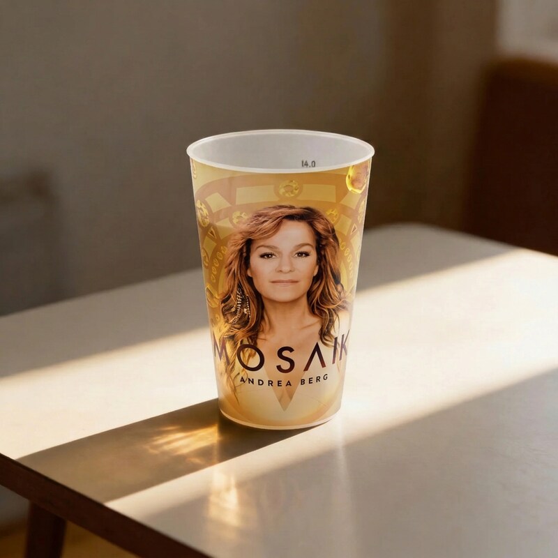 Becher "Mosaik Gold"