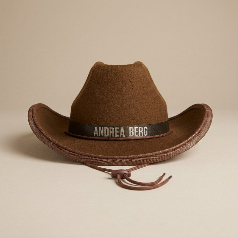 Andrea Berg Cowboy-Hut – (Braun)